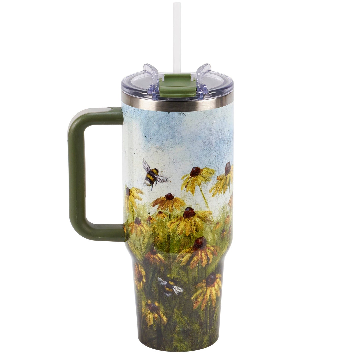Black-Eyed Susan & Bee 40 oz. Insulated Travel Mug