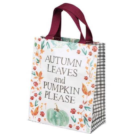 Autumn Leaves And Pumpkin Please Daily Tote