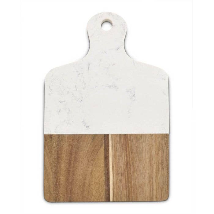 Maison Du Fromage Marble & Acacia Wood Cheese Board