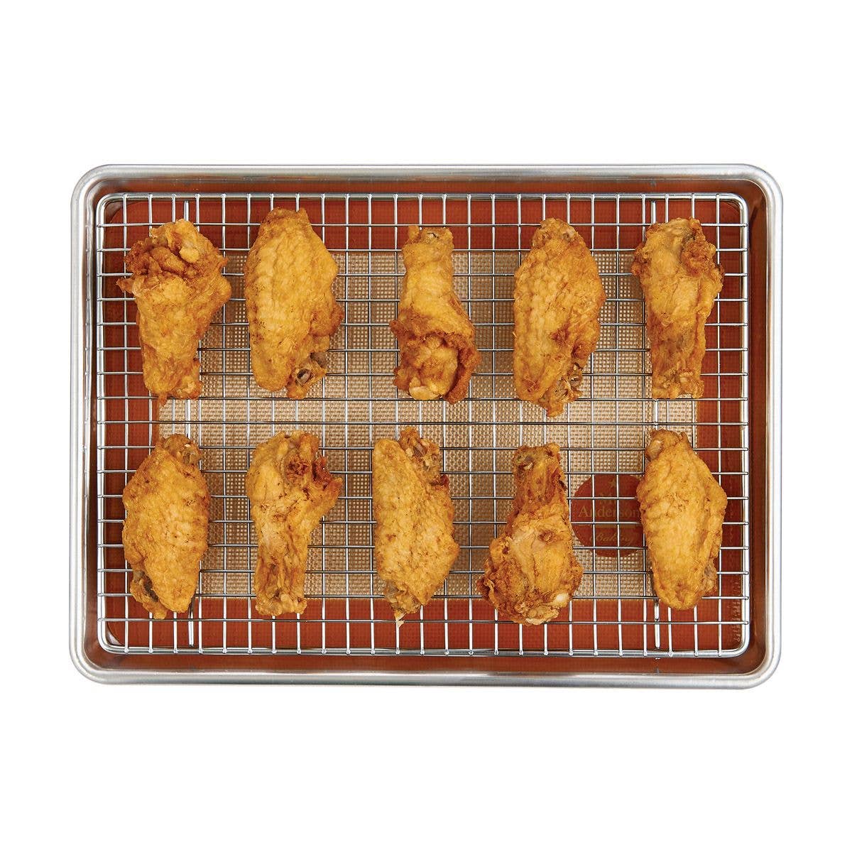 Mrs. Anderson's Baking Quarter Size Rack, 12 x 8.5