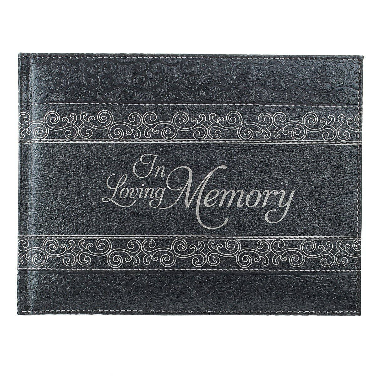 Guest Book - Charcoal In Loving Memory