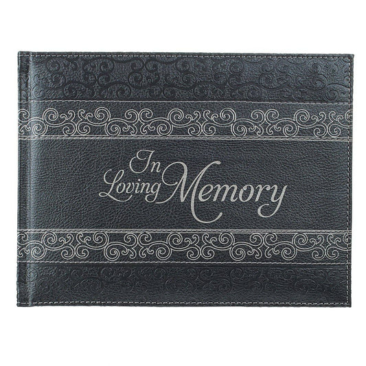 Guest Book - Charcoal In Loving Memory