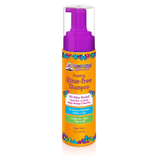 Super Citrus Foaming Rinse Free Shampoo Non-toxic Hair Care