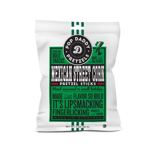 Seasoned Pretzels - 3oz - Mexican Street Corn
