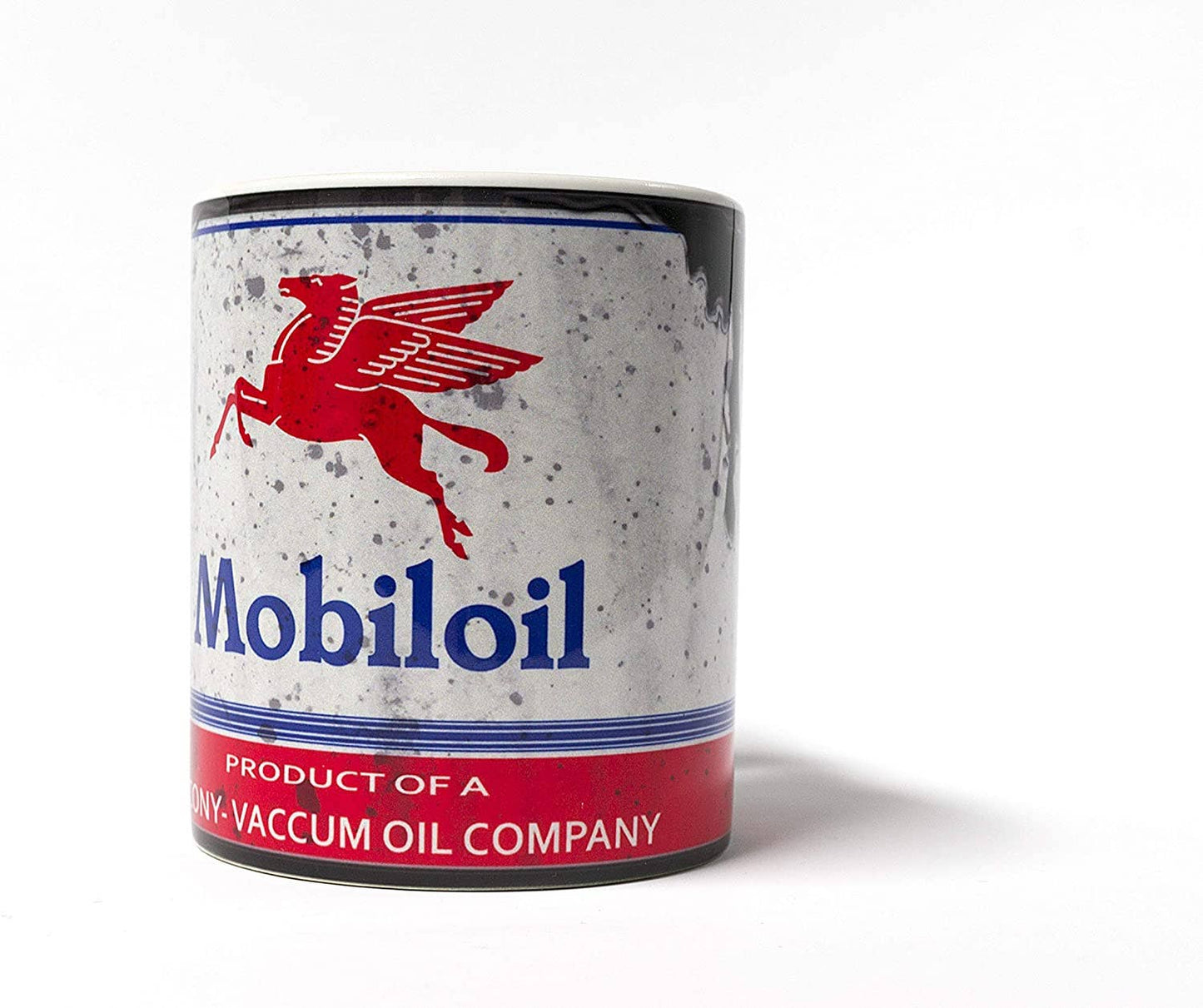 Mobil Lube Motor Oil Can Mug