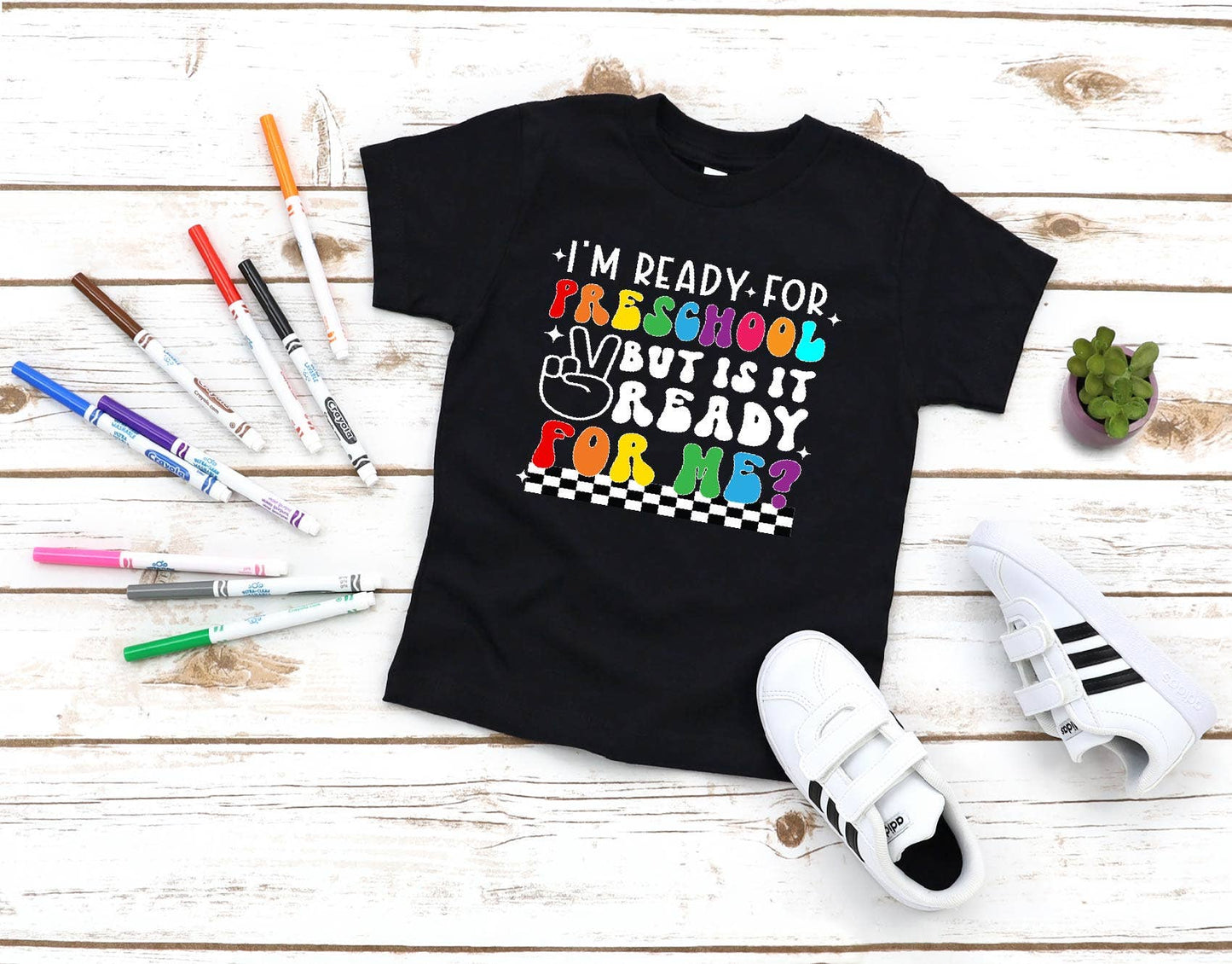 Ready for Preschool Back To School Tee