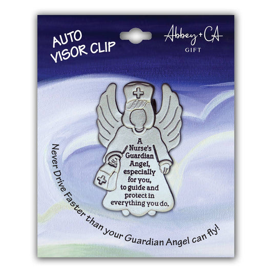 Nurse Angel Visor Clip