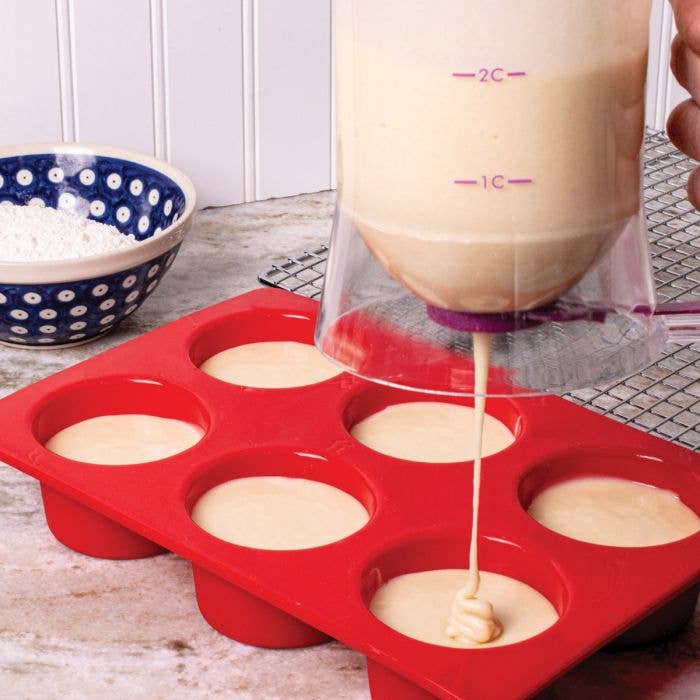 Mrs. Anderson's Baking Batter Dispenser, 4 Cup