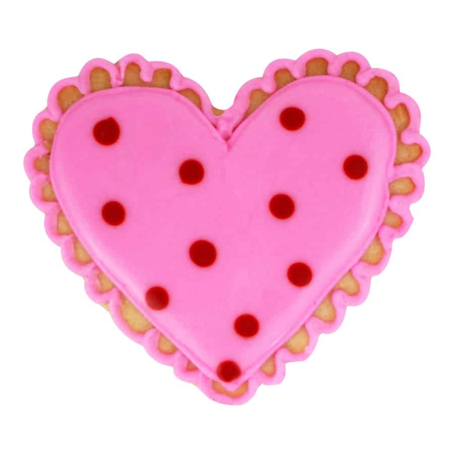 Heart Fluted Cookie Cutter (2.5")