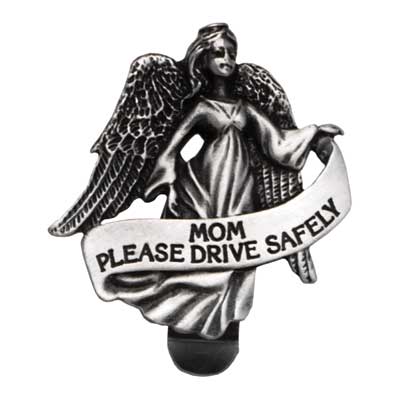 Mom Guardian Angel Visor Clip – “Please Drive Safely”