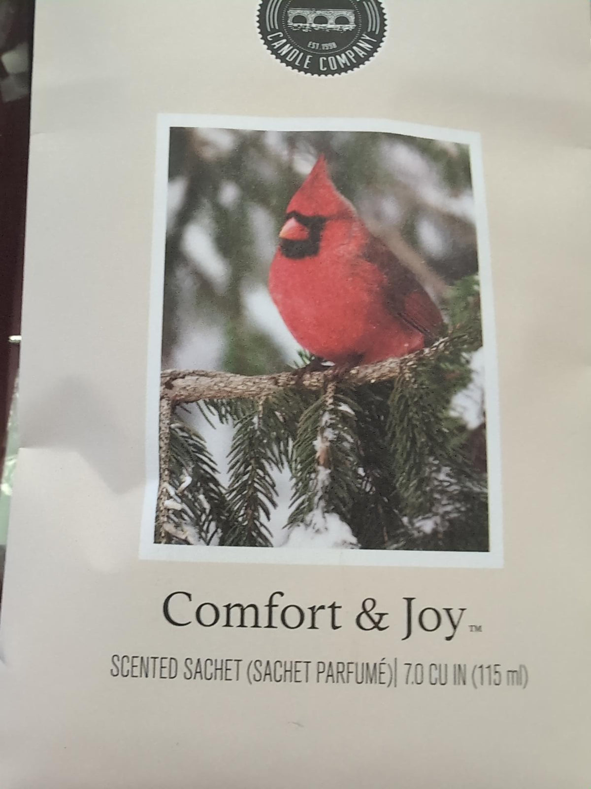 Comfort & Joy Scented Sachet by Bridgewater Candle Company