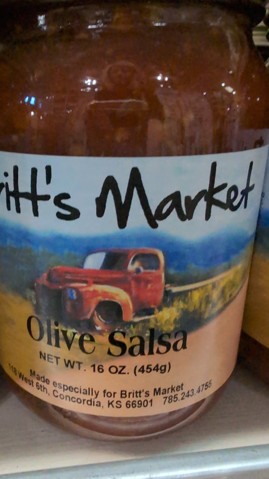 Britt’s Olive Salsa — 16 oz | Savory