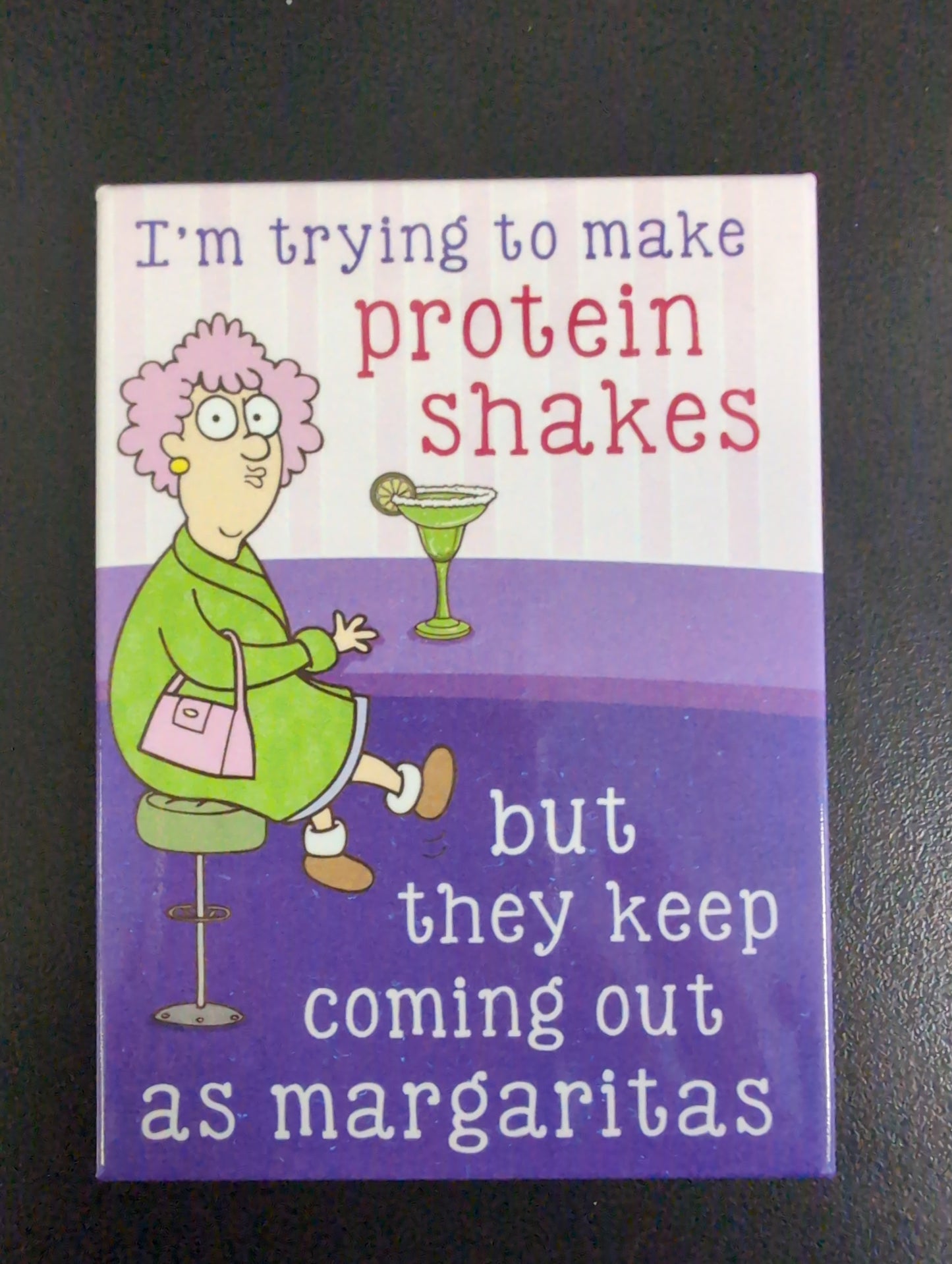 Magnet - Protein Shakes as Margaritas