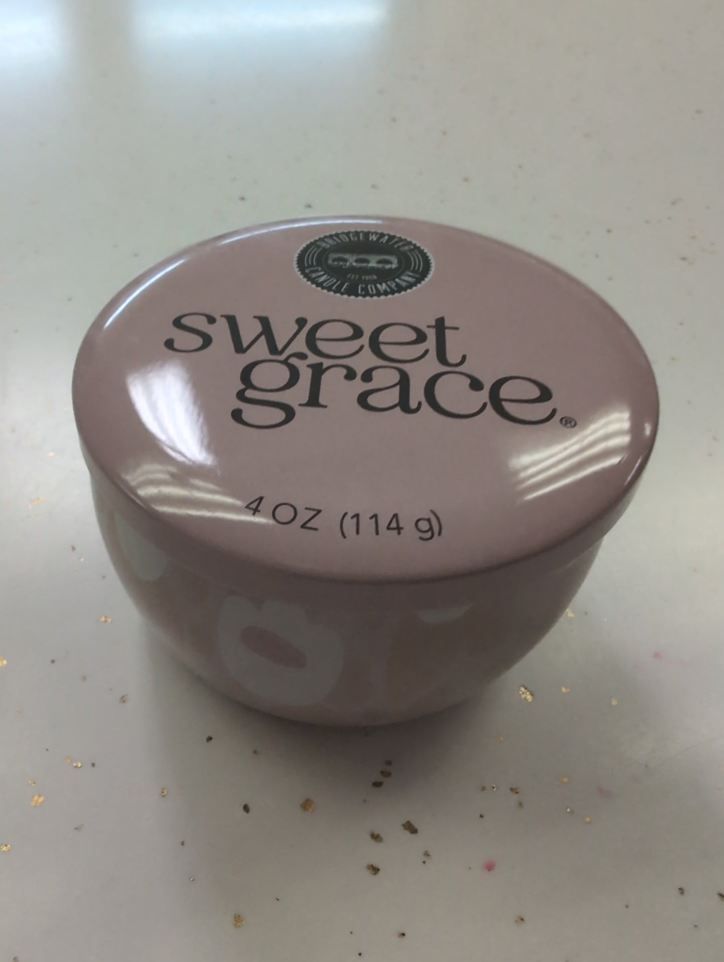 Sweet Grace Candle Tin #059 by Bridgewater Candle Company