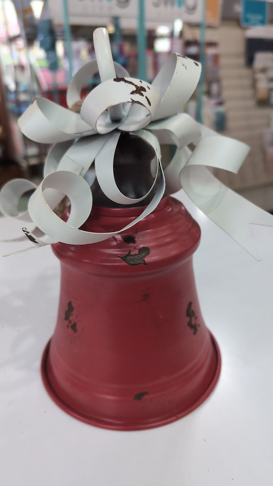 10.5" Metal Holiday Bell