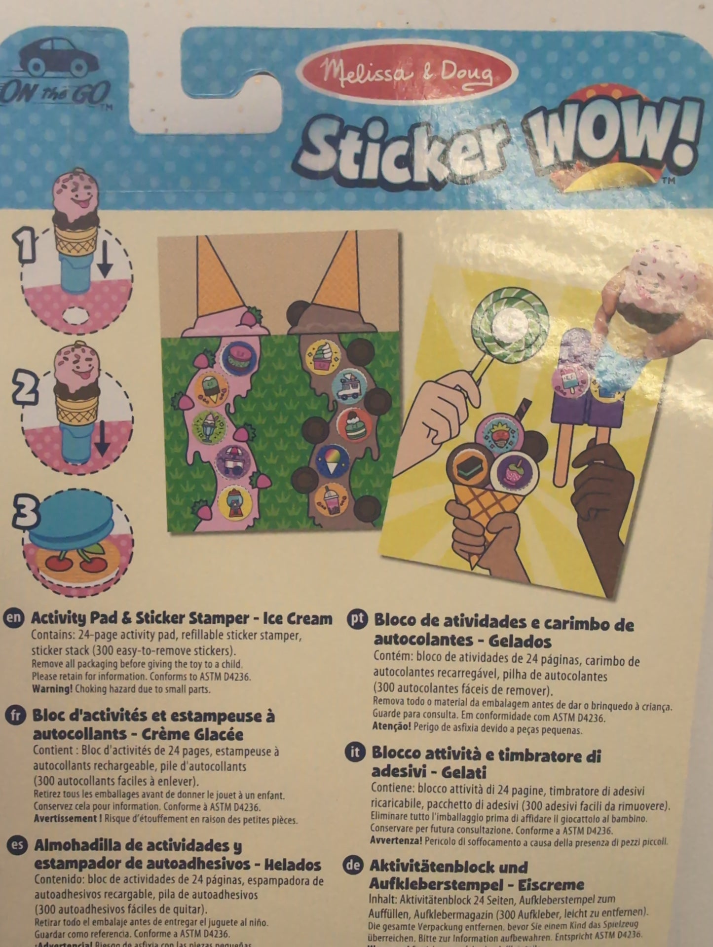Sticker Wow - Ice Cream by Melissa & Doug