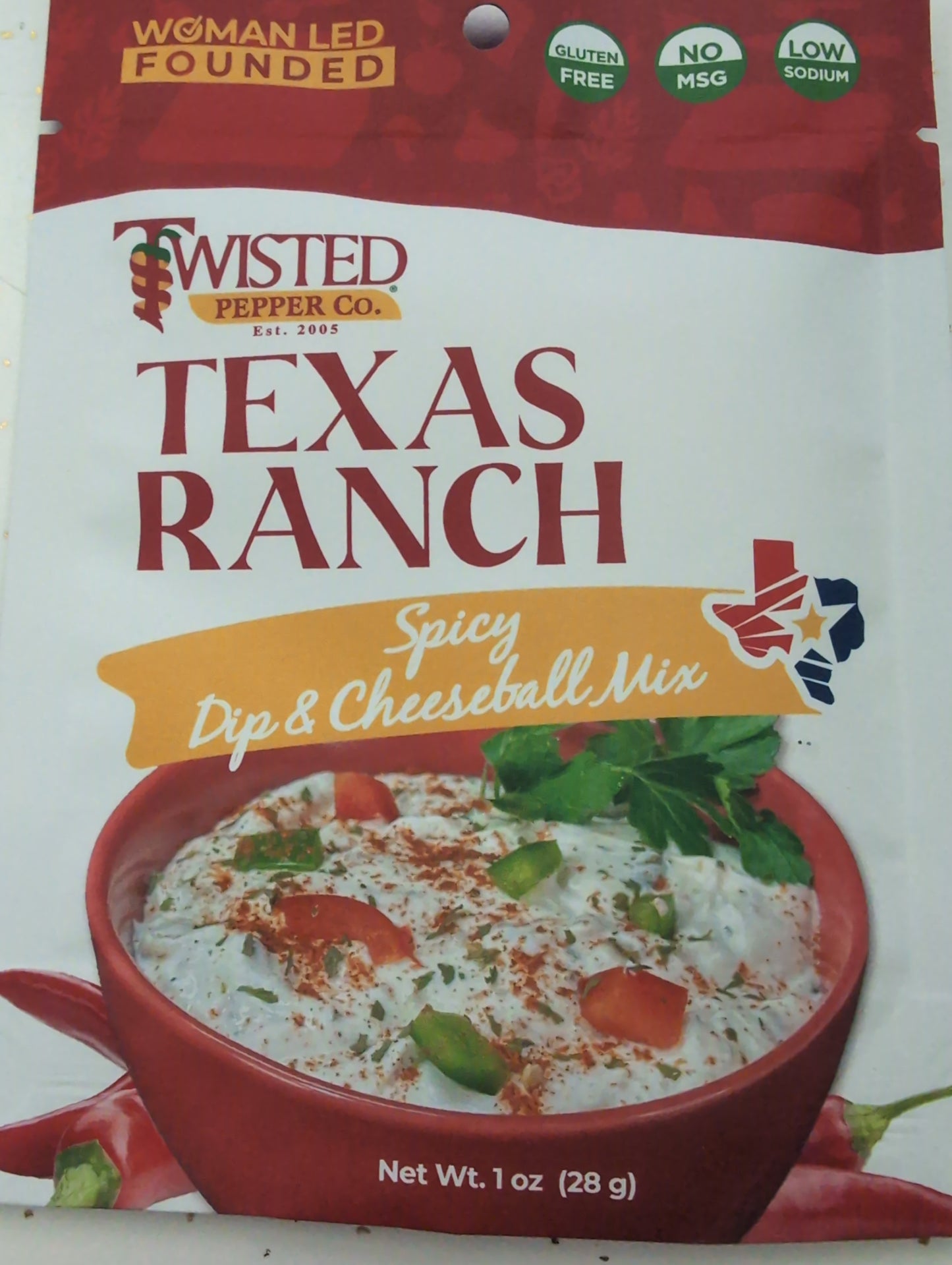 Twisted Pepper Co. Spicy Texas Ranch Dip & Cheeseball Mix