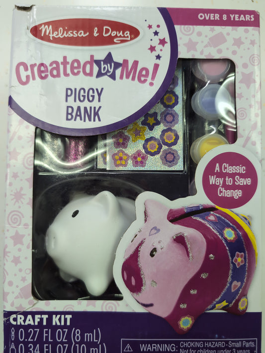 Melissa & Doug Created by Me Piggy Bank