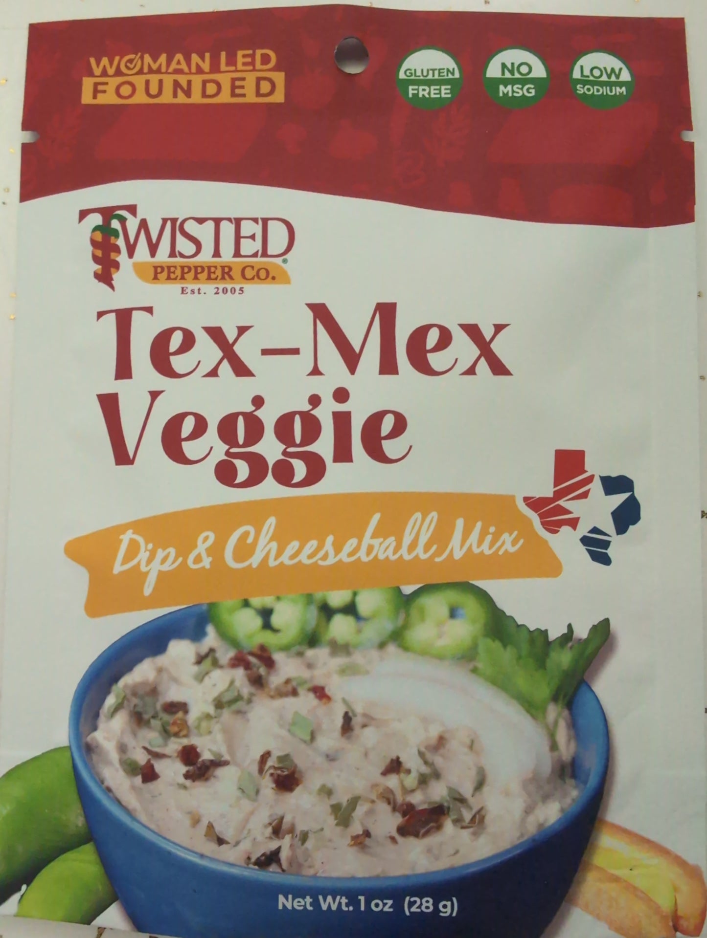 Twisted Pepper Co. Tex-Mex Veggie Dip & Cheeseball Mix