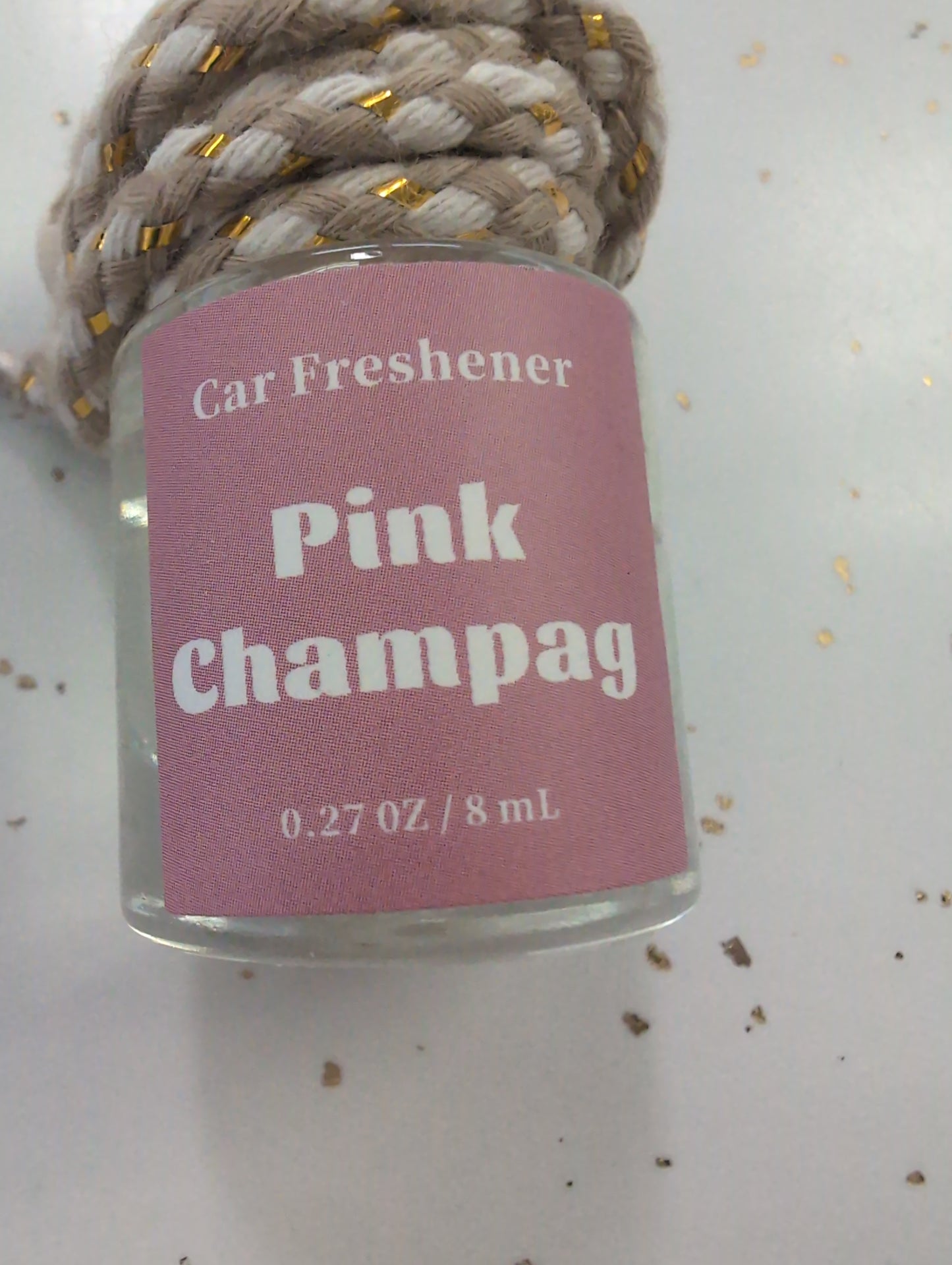 Hanging Car Diffuser – Glass Bottle