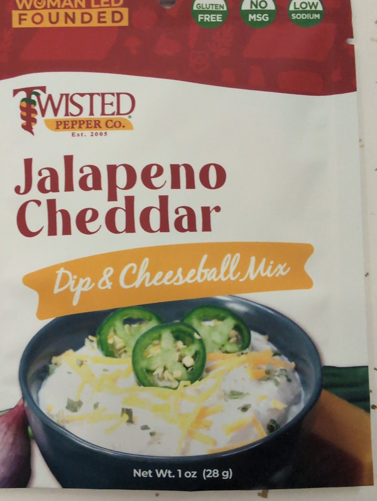 Twisted Pepper Co. Jalapeño Cheddar Dip & Cheeseball Mix