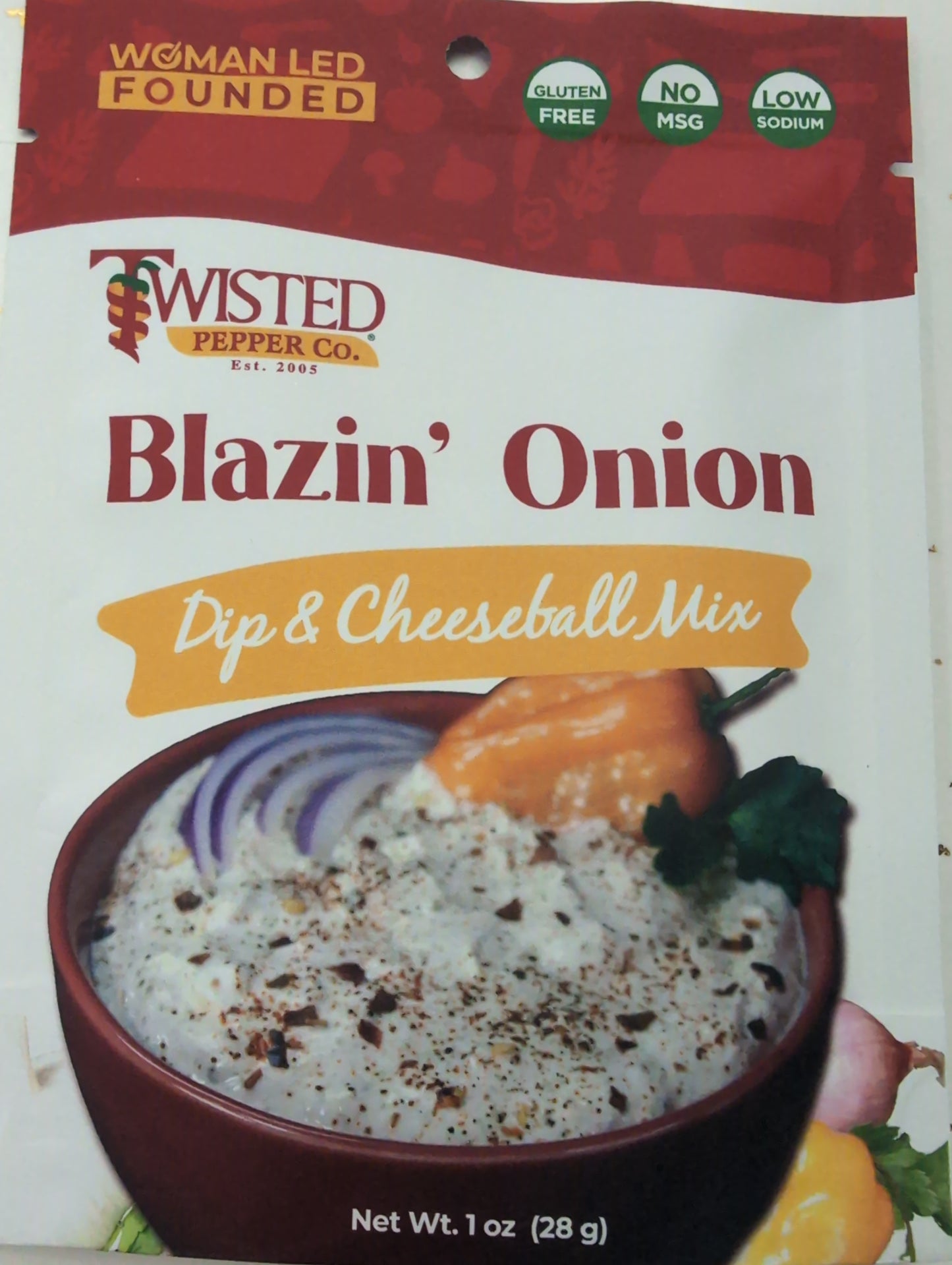 Twisted Pepper Co. Blazin’ Onion Dip Mix