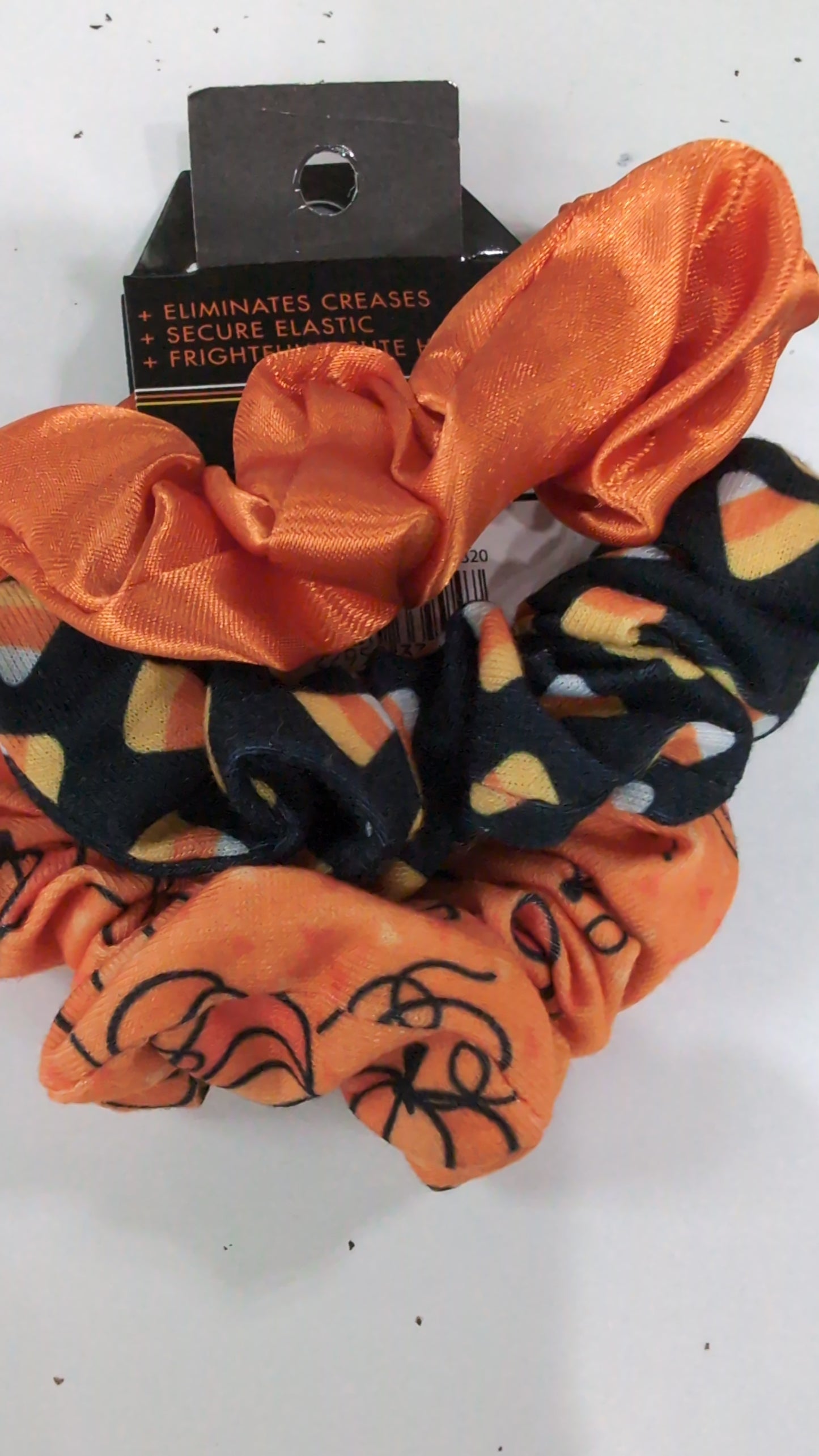 Fall  and Halloween Scrunchie Set of 3
