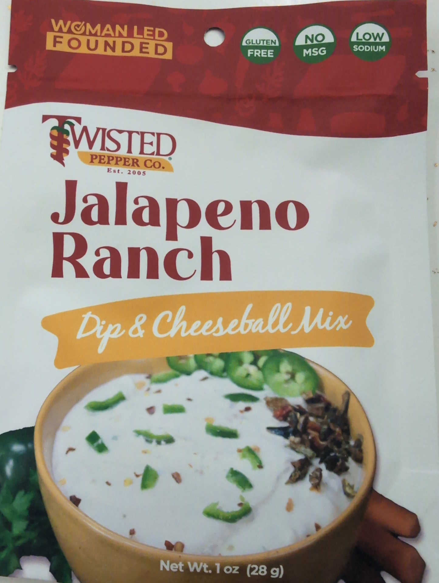 Twisted Pepper Co. Jalapeño Ranch Dip & Cheeseball Mix
