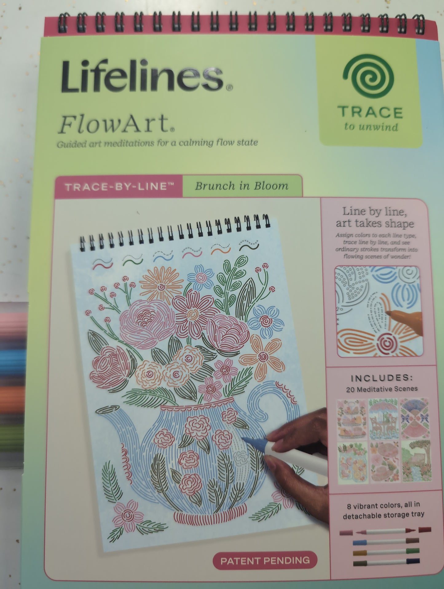 FlowArt® Trace-By-Line – Brunch in Bloom