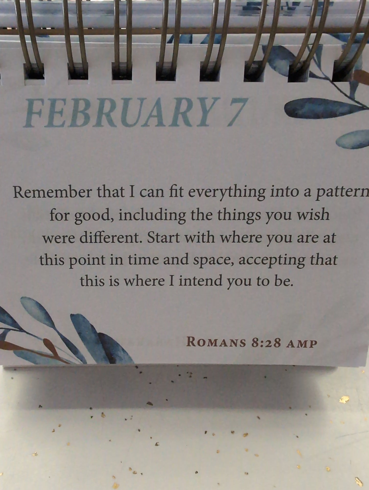 Jesus Calling® Large Print DayBrightener® Perpetual Calendar