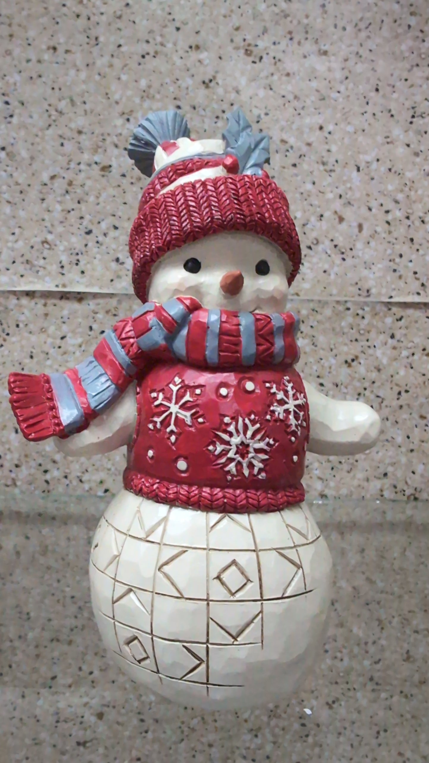 Nordic Noel Snowman with Hat