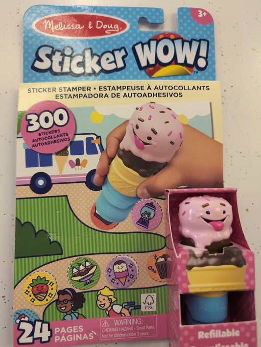 Sticker Wow - Ice Cream by Melissa & Doug
