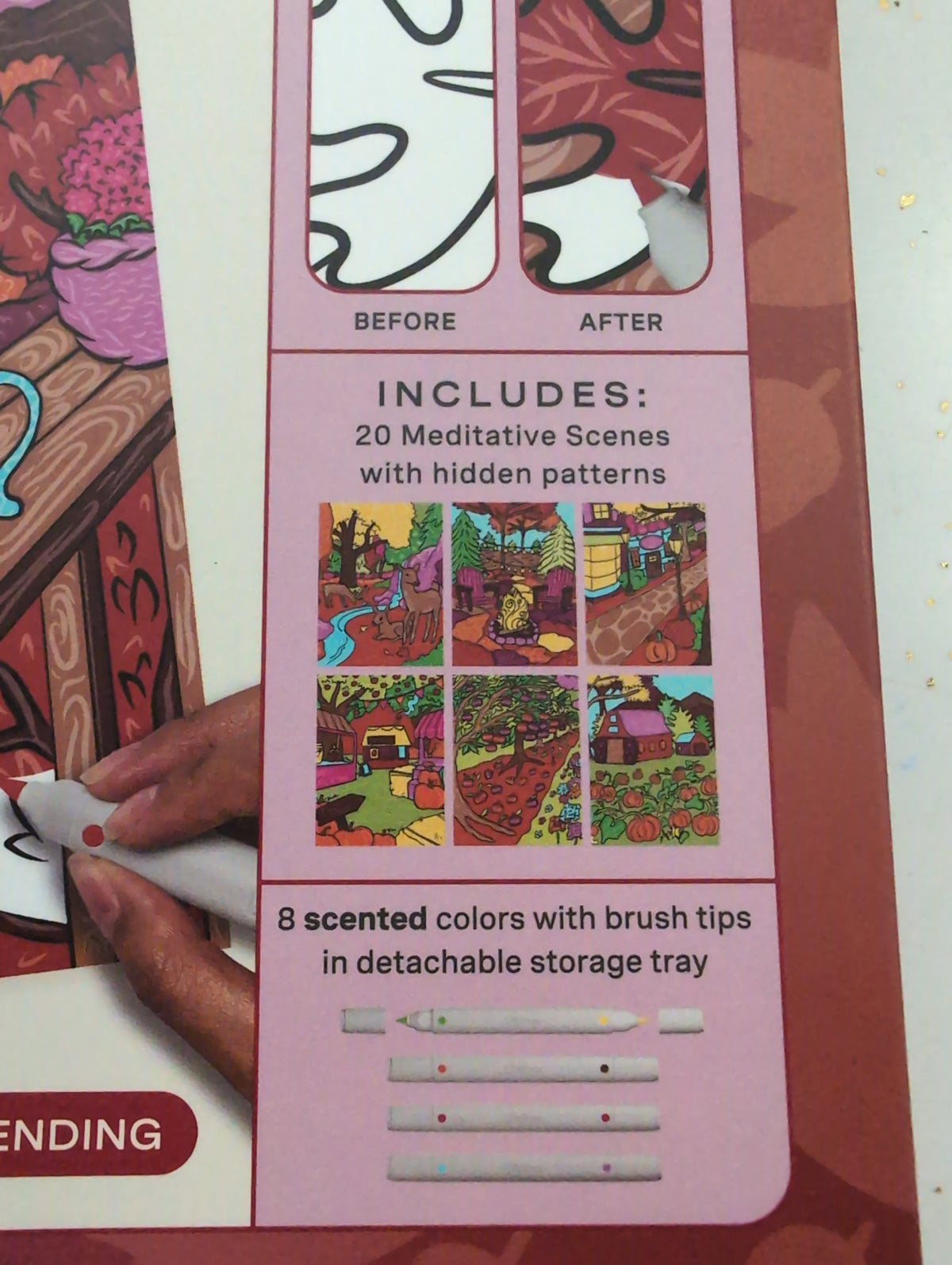 FlowArt® Scented Color-to-Reveal – Fall Is in the Air