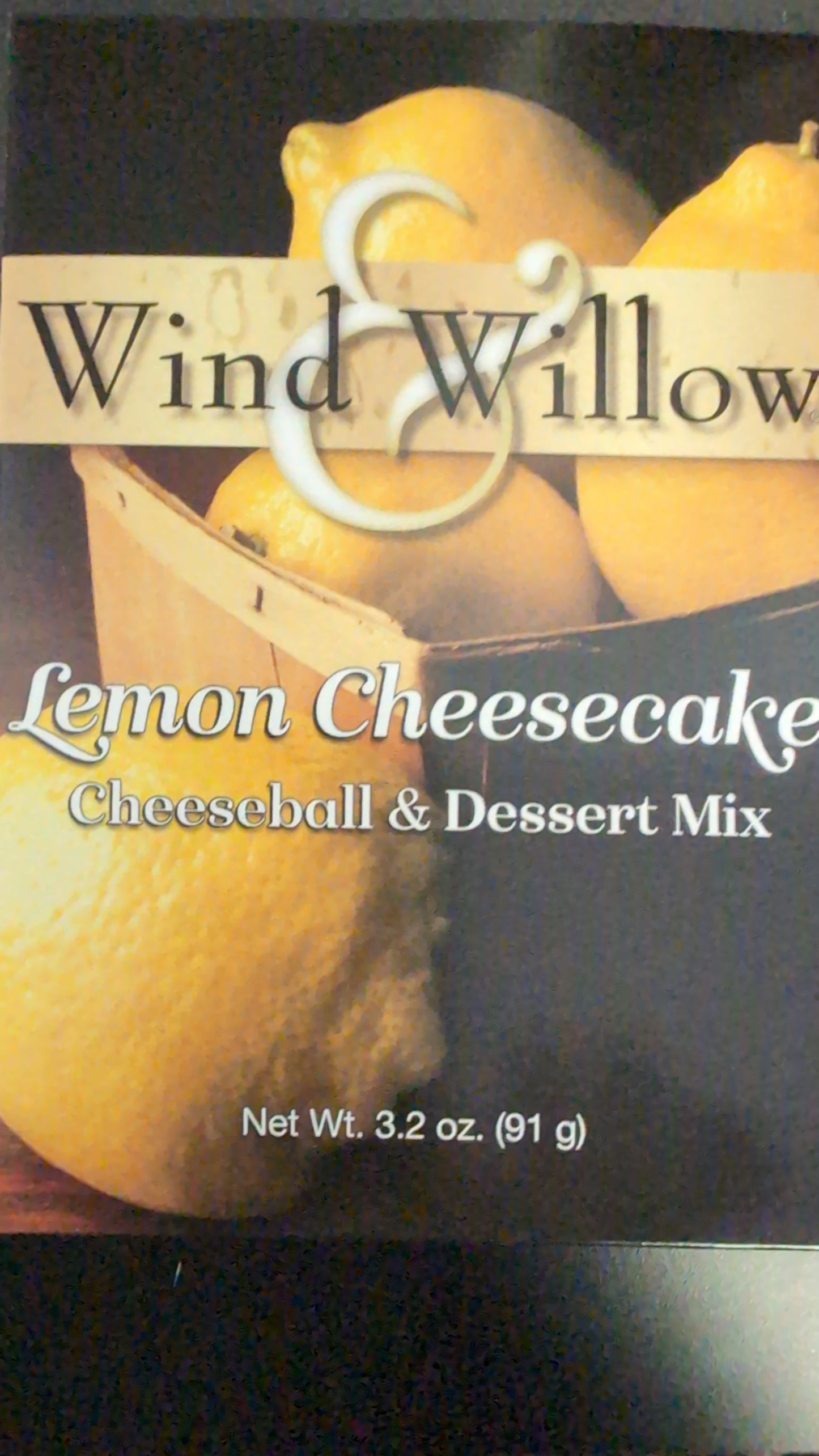 Lemon Cheesecake Cheeseball & Dessert Mix