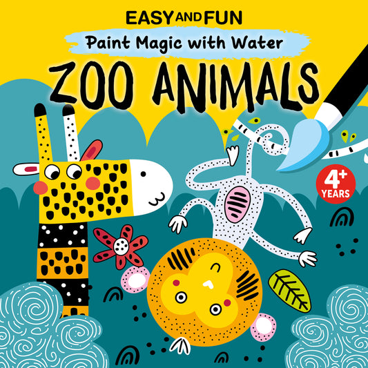 Paint Magic with Water - Zoo Animals