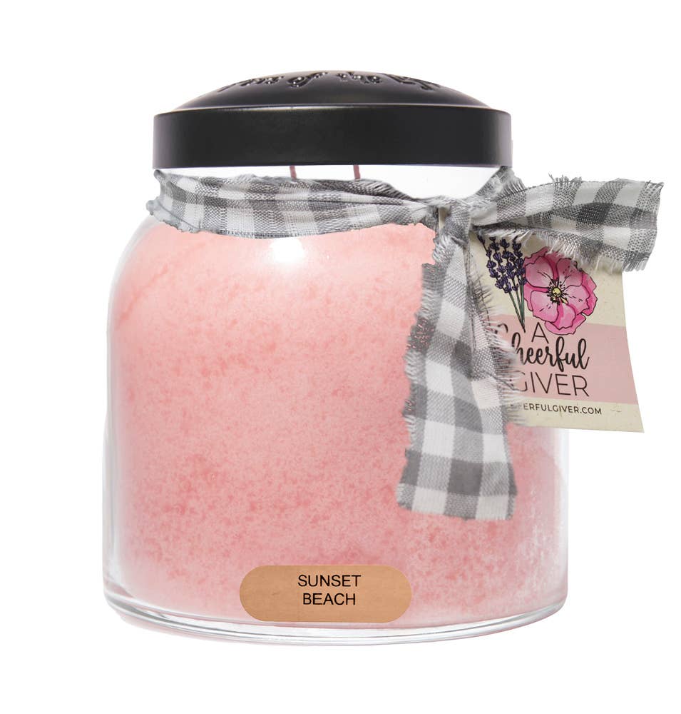 34oz KOTL Papa Jar Candle- Sunset Beach