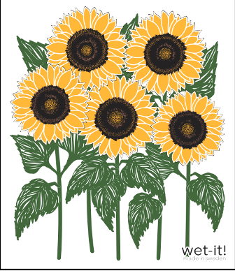 Sunflower Field Swedish Cloth - Wet-It!