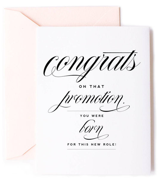 Happy Promotion - New Job Celebration Greeting Card