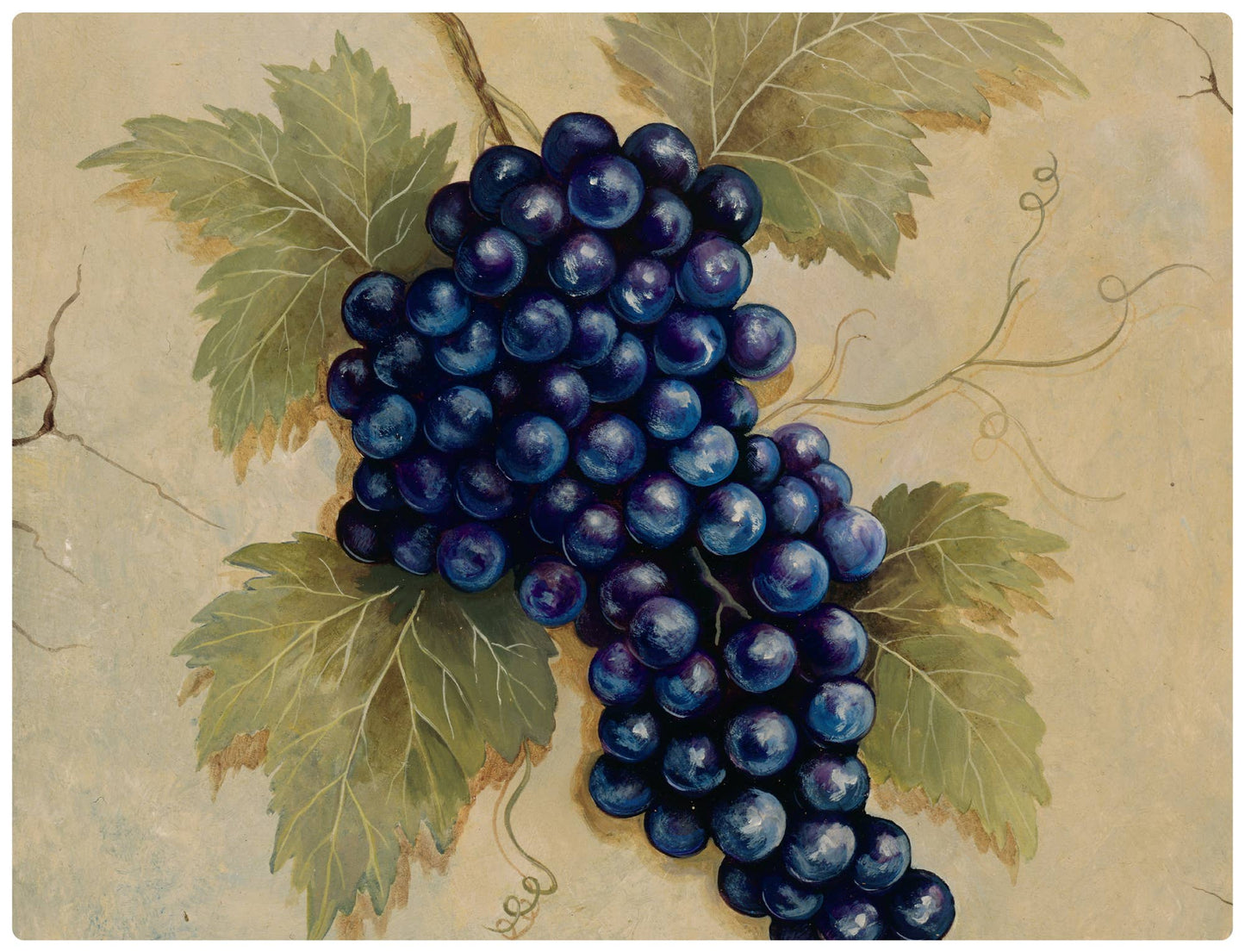 9.5" x 12.5" Grapes Magic Slice Galley Size