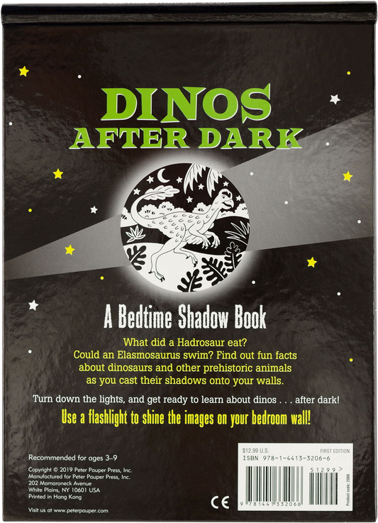 Dinos After Dark Bedtime Shadow Book