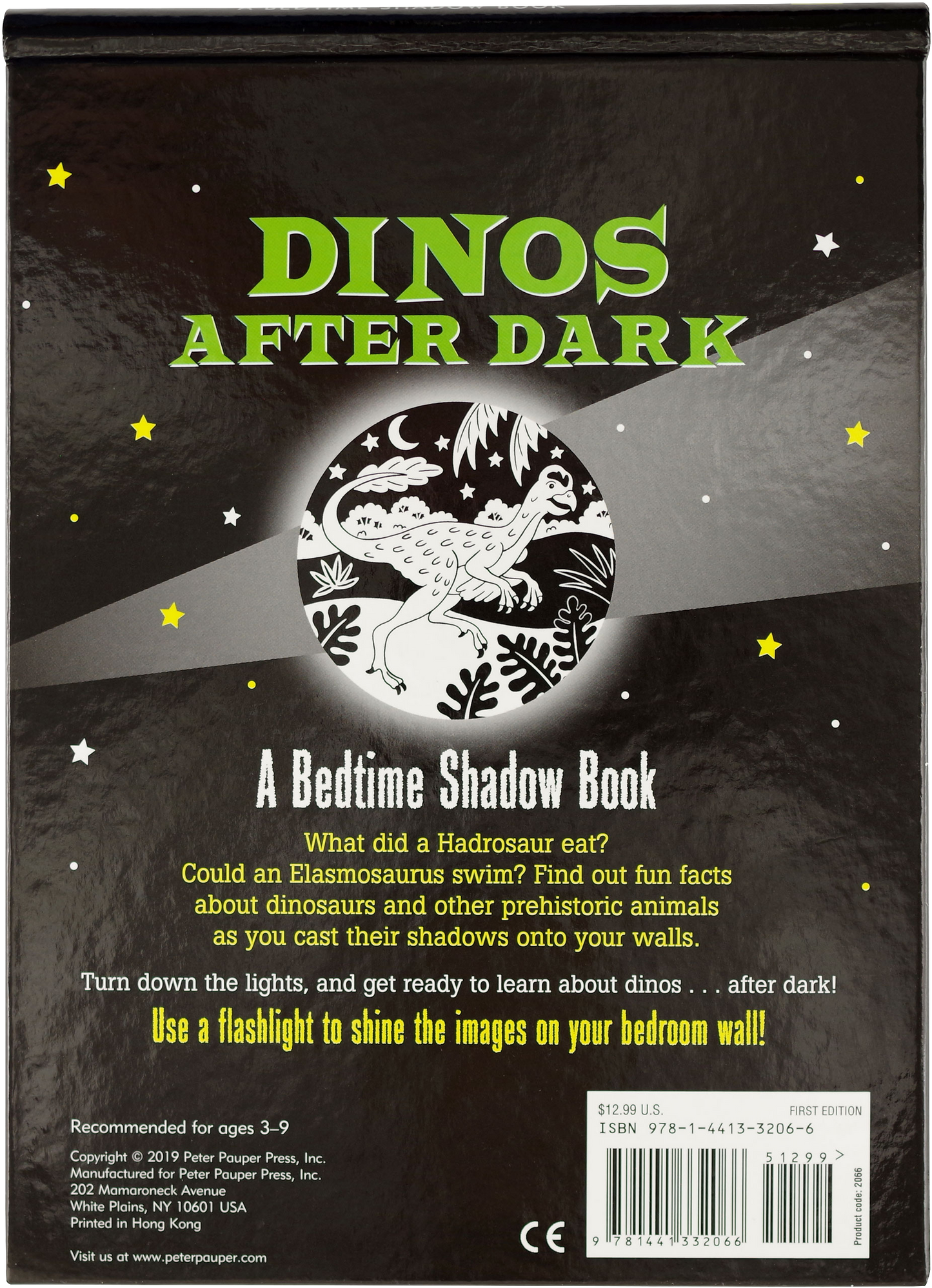 Dinos After Dark Bedtime Shadow Book