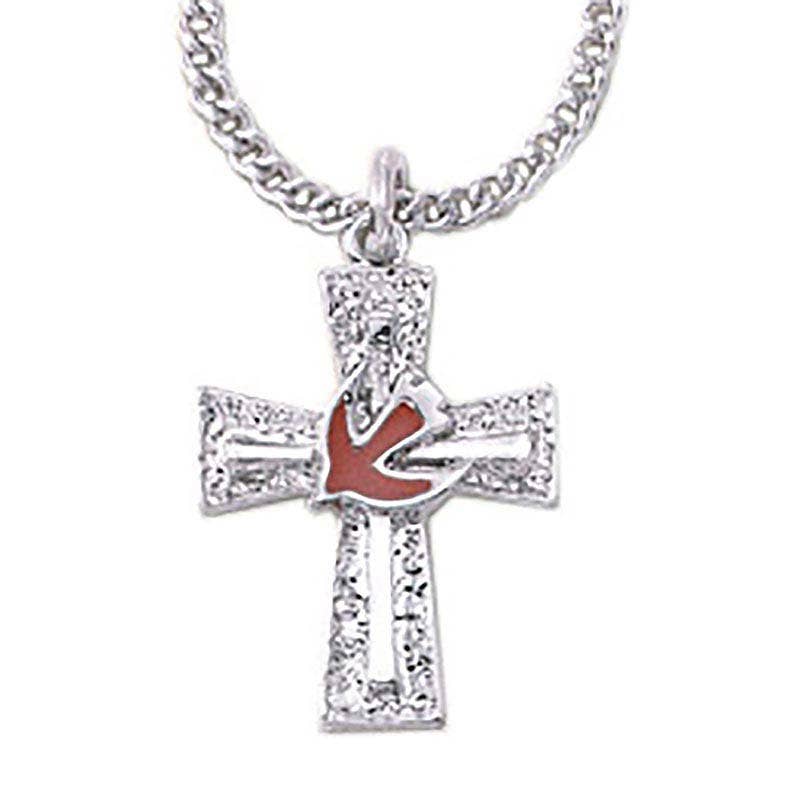 Holy Spirit Cross Necklace