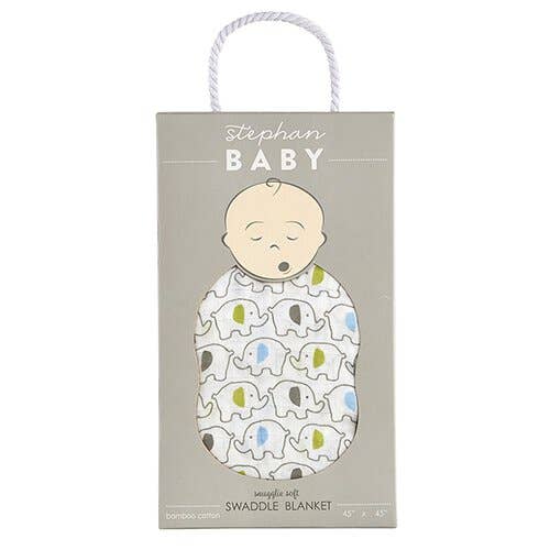 Swaddle Blanket-Bam B Eleph