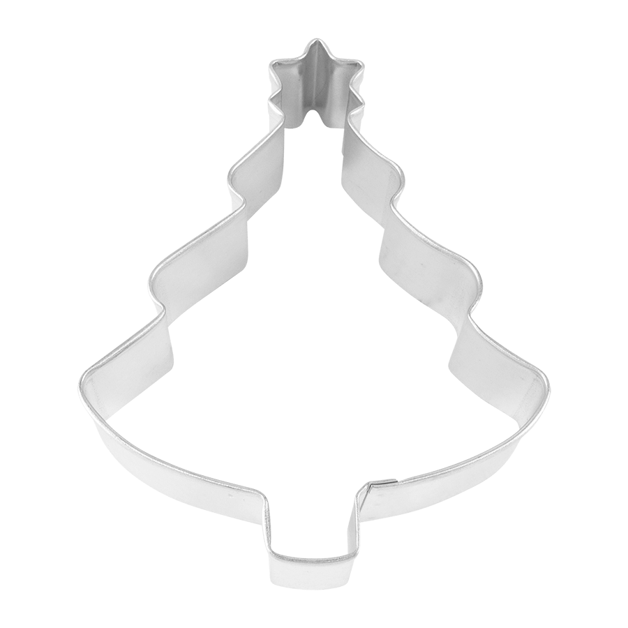 Tree w/Star Cookie Cutter (4")