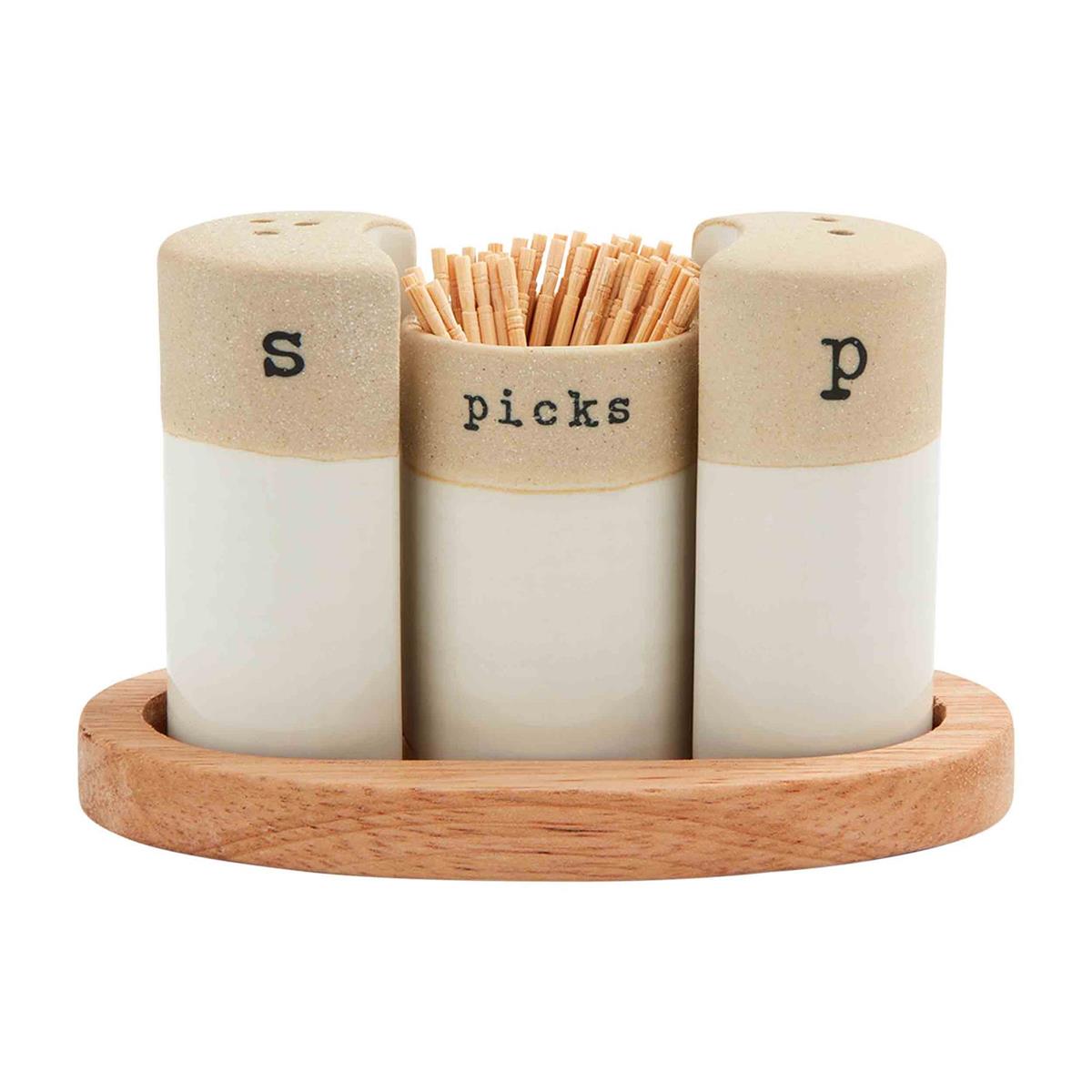 Salt & Pepper Toothpick Set