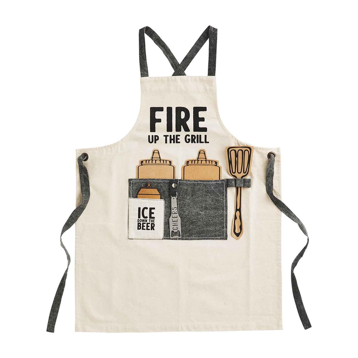 Fire Up the Grill Apron