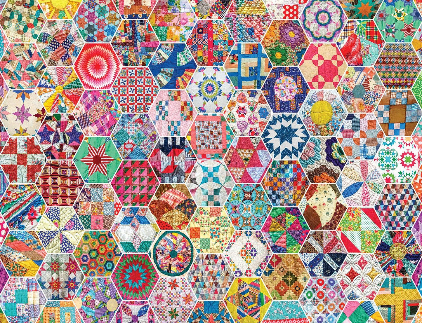 Crazy Quilts 500 Piece Jigsaw Puzzle