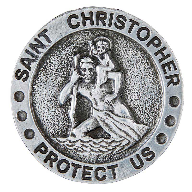 St. Christopher Visor Clip