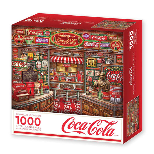 Coca-Cola History 1000 Piece Majestic Puzzle