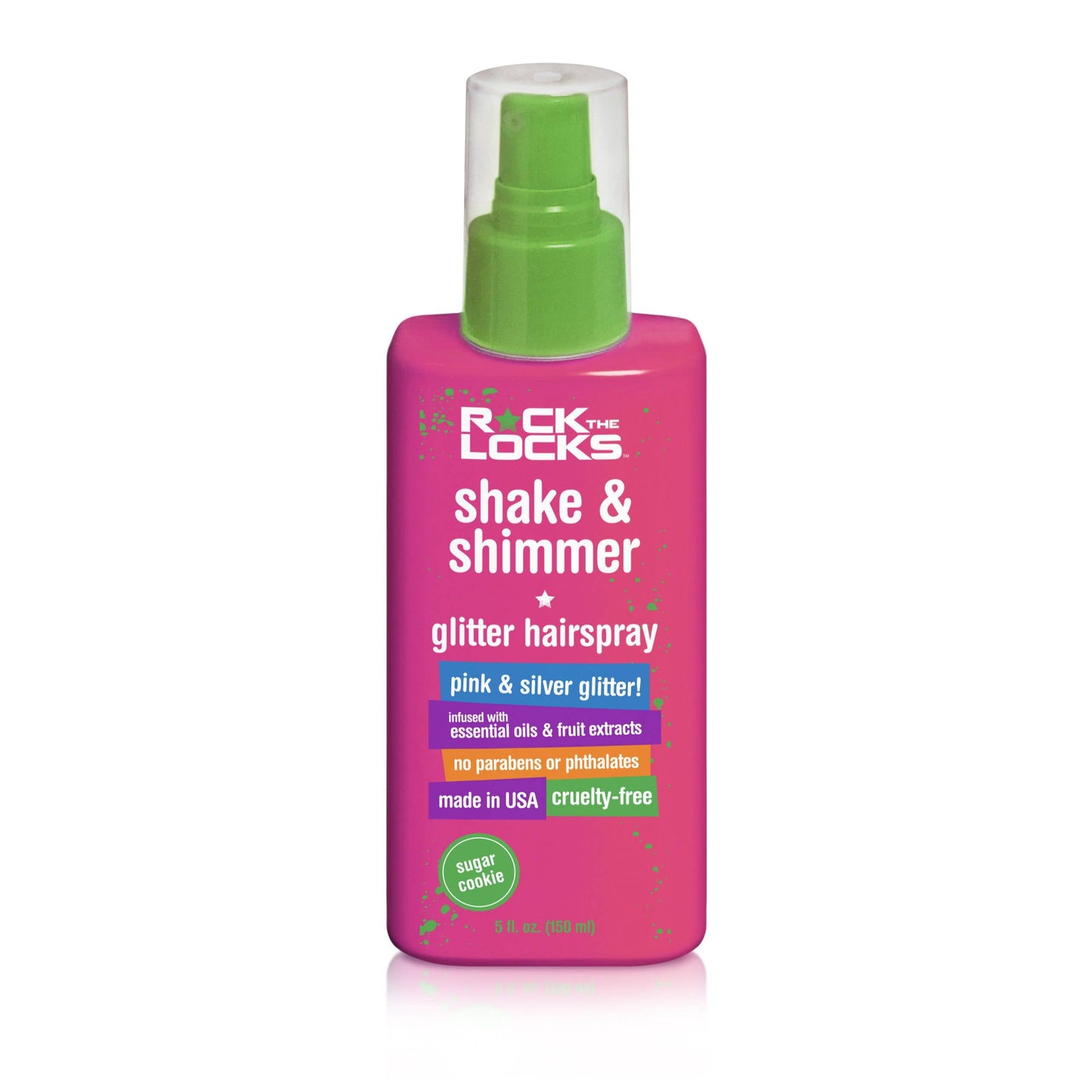 Rock the Locks Shake & Shimmer - Glitter Hairspray